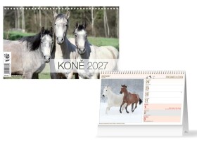 Stolní kalendář 2027 MFP Koně