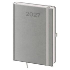 Diář 2027 denní A5 Print Pop - šedá
