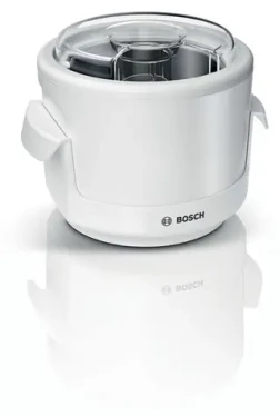 Bosch MUZS2EB bílá / Nástavec na zmrzlinu / 0,55 l / pro kuchyňské roboty (MUZS2EB)