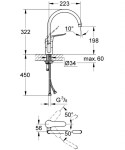 GROHE - Euroeco Special Páková dřezová baterie, chrom 32786000