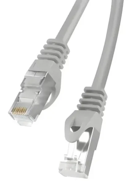 Lanberg CAT6 FTP 15 m šedá / Patch kabel / RJ45-RJ45 / Fluke Passed (PCF6-10CC-1500-S)