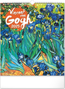 Kalendář 2025 nástěnný: Vincent van Gogh, 30 34 cm