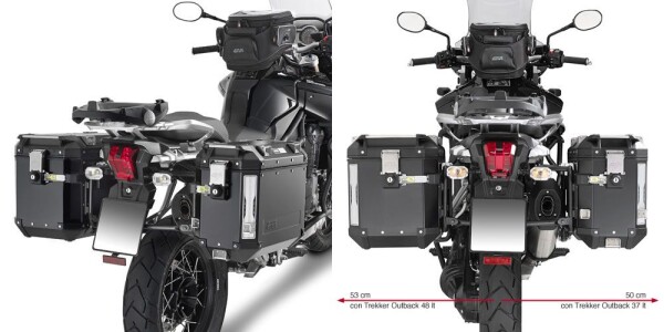 Pl6408Cam trubkový nosič Triumph Explorer 1200 (12-18) pro hliníkové boční kufry Trekker Outback