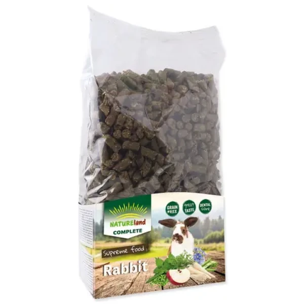 Nature Land Complete Krmivo pro králíky a zakrslé králíky pelety 1.7kg (905-10109)
