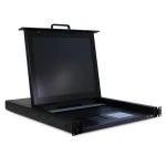 Inter-Tech 1708 LED 17" černá / KVM konzole / VGA / USB, PS/2 / 8 port / touchpad (88887213)