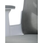 Kancelářská židle, houpací mechanismus, šedá, KA-K2031 GREY