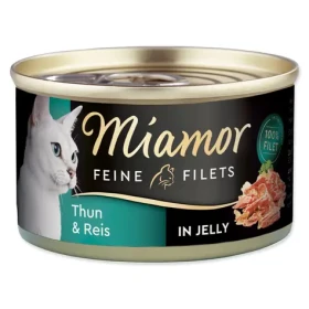 Miamor Feine Filets Adult tuňák s rýží v želé / Konzerva pro kočky / 100 g (393-74048)