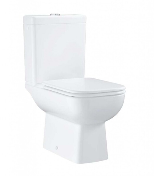 GROHE - Start Edge WC kombi set s nádržkou a sedátkem Softclose, Rimless, alpská bílá 39814000