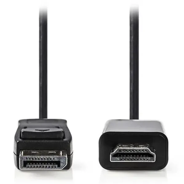 Nedis DisplayPort - HDMI černá / Redukční kabel / DisplayPort (M) - HDMI (M) / DP 1.2 / 3 m (CCGL37100BK30)