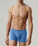 Boxerky Atlantic 5SMH-002 A'5 M-2XL modro-grafitově-černá XL