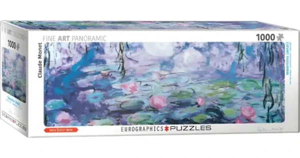EUROGRAPHICS Panoramatické puzzle Lekníny
