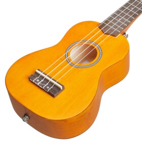 Cascha HH 3973 Soprano Ukulele Bundle Yellow