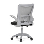 Dětská židle, výškově nastavitelná, šedá síťovina, KA-K2008 GREY