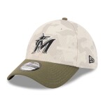 New Era Pánská kšiltovka Miami Marlins MLB 2025 Armed Forces 39THIRTY Flex Velikost: L/XL