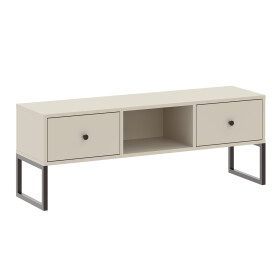 FRONTI RTV stolek LINEA 2S kašmírový