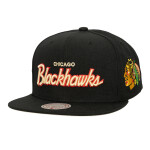 Mitchell & Ness Pánská kšiltovka Chicago Blackhawks NHL Cream Script Snapback