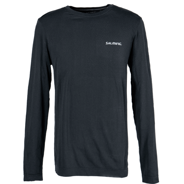 Běžecké tričko SALMING Seamless LS Tee Black Velikost textilu: