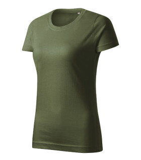 Basic Free tričko dámské khaki 2XL