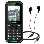 EVOLVEO StrongPhone X5, vodotěsný odolný Dual SIM telefon, černo-zelený