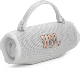 JBL Charge 6 bílá / Bluetooth reproduktor / výdrž 24 hodin / IP68 / Bluetooth / 4722 mAh (JBLCHARGE6WHT)