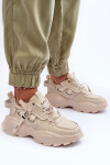 Sportovní Boty Sneakersy GOE MM2N4015 Bežové 39