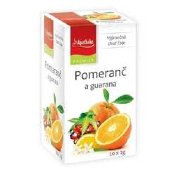 Apotheke Premier Pomeranč a guarana n.s. 20x2g