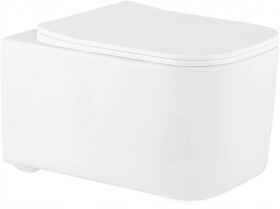 MEXEN/S - Elis Závěsná WC mísa včetně sedátka s slow-slim, duroplast, bílá 30910600