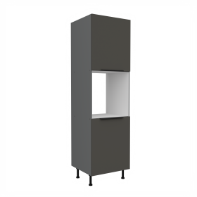 Vysoká skříňka pro vestavnou troubu Aria ANT 60 DP-210 2F Barva korpusu: Antracit, Barva dvířek: GR - Graphite AFM