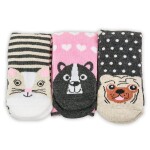 Veselé ponožky FUNNY dívčí - 3pack, Pidilidi, PD0136-01, holka - 23-26