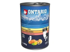 Ontario Konzerva ryby s bylinkami 400g (214-2022)