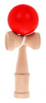 Mamido Dětská dřevěná hra Kendama červená