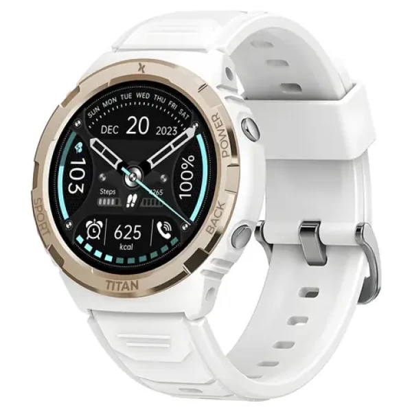 Smartwatch FW100 Titan Valkiria bílá / Chytré hodinky (MAXCOMFW100WITE)