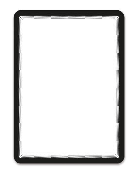 Djois Magneto - magnetický rámeček, A4, černý, 2 ks