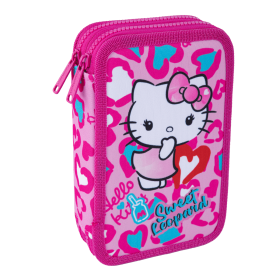 Colorino penál Jumper 2, Hello Kitty Pink 2, plný, PES