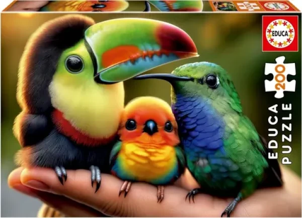 EDUCA Puzzle Ptáčátka