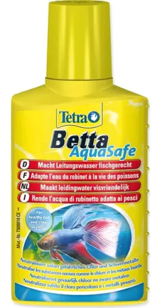 Tetra Betta AquaSafe 100 ml / Úprava akvarijní vody / pro bojovnice (A1-193031)