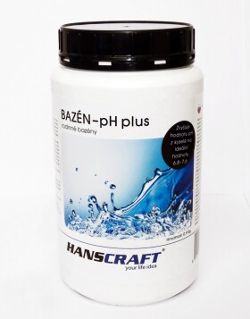 HANSCRAFT BAZÉN - pH plus - 0,9 kg