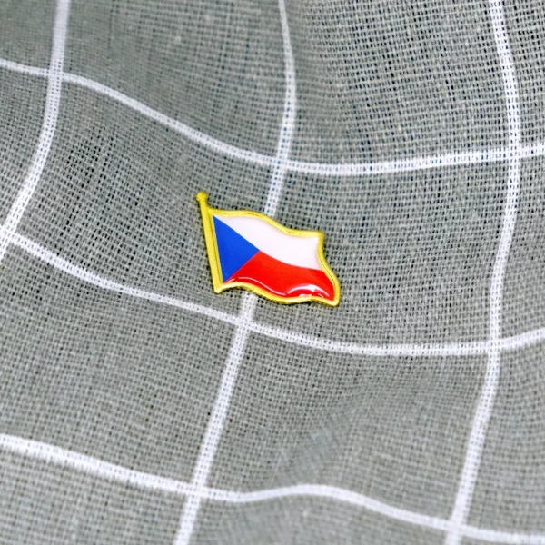 Pinarna.cz Vlajka České republiky se zlatým okrajem