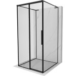 MEXEN/S - Rox-3S L sprchový kout 3 stěnný , posuvný levá 95 x 95, černá okraj, černá 8C2L-095-095-70-70-3S-L