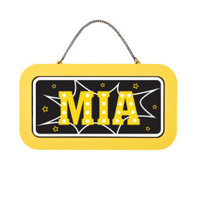 Neonová cedulka se jménem - Mia - Albi