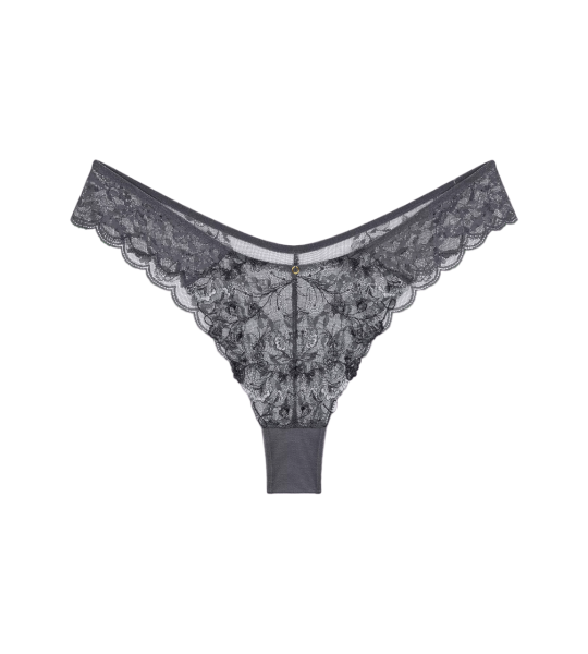 Dámské kalhotky Sensual Spotlight Highleg Brazilian - GRAY - šedé 00DK - TRIUMPH GRAY 42