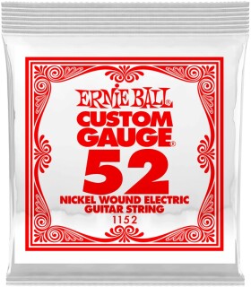 Ernie Ball 1152 Nickel Wound Single .052
