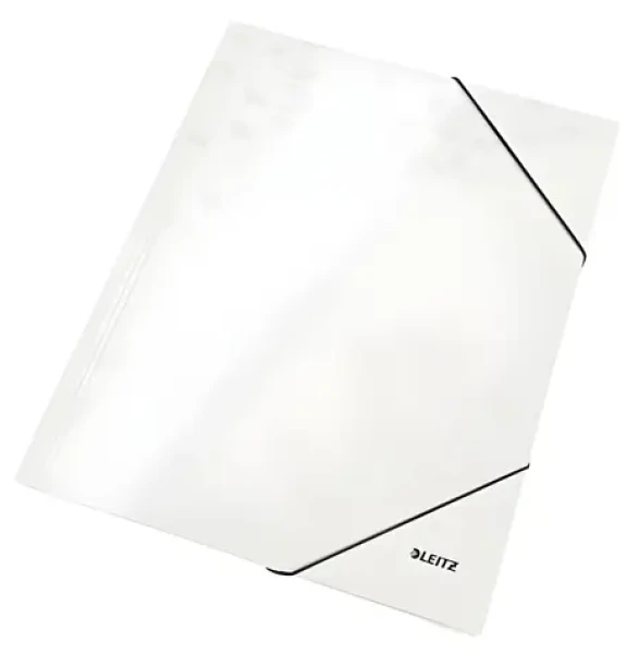 Leitz WOW perleťová bílá / Tříchlopňové desky / A4 / 250 listů (39820001)