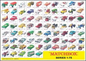 MATCHBOX SERIES 1-75 - velikost A4 ve folii