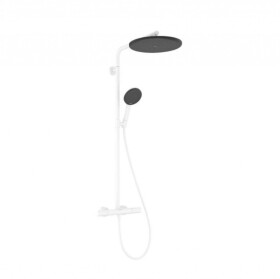 HANSGROHE - Raindance Alive S Puro Sprchový set s termostatem, 21x34 cm, 3 proudy, EcoSmart, matná bílá 24593700