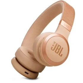 JBL Live 670NC béžová / Bezdrátová sluchátka / mikrofon / Bluetooth 5.3 / ANC (JBLLIVE670NCSAT)