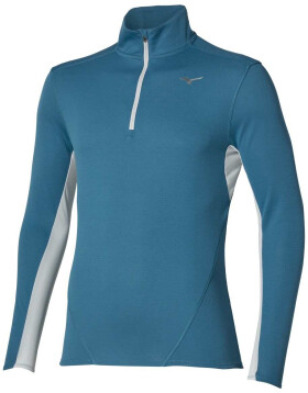 Běžecké termo tričko Mizuno Tech Thermal Charge Breath Thermo Half Zip Long Sleeve Tee J2GAD50417 Velikost textilu: XL