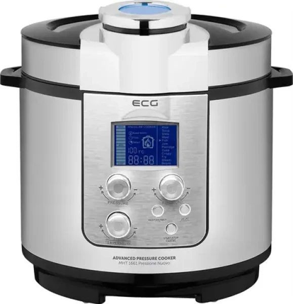 ECG MHT 1661 Pressione Nuovo / Multifunkční tlakový hrnec / 1000 W / 6 L / 12 programů (100000729215)