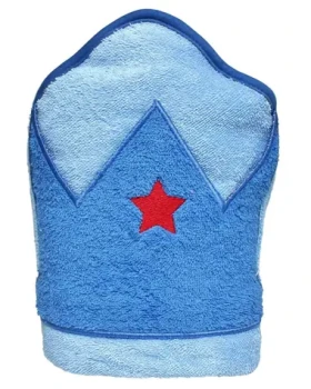 Playgro Dětská osuška s kapucí modrá