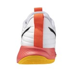 Mizuno Wave Momentum Pro White/Fiery Coral 2/Citrus